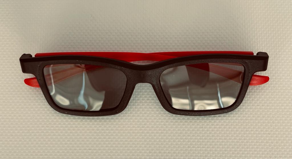 Lunettes passives 3D (500 pièces) - Rouge