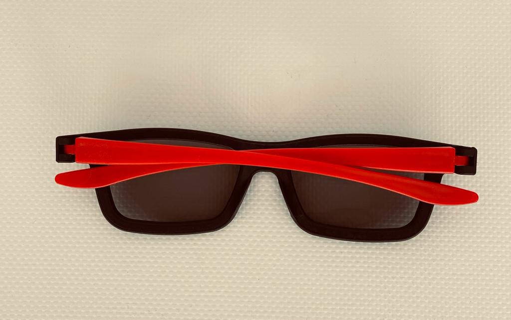 Lunettes passives 3D (500 pièces) - Rouge